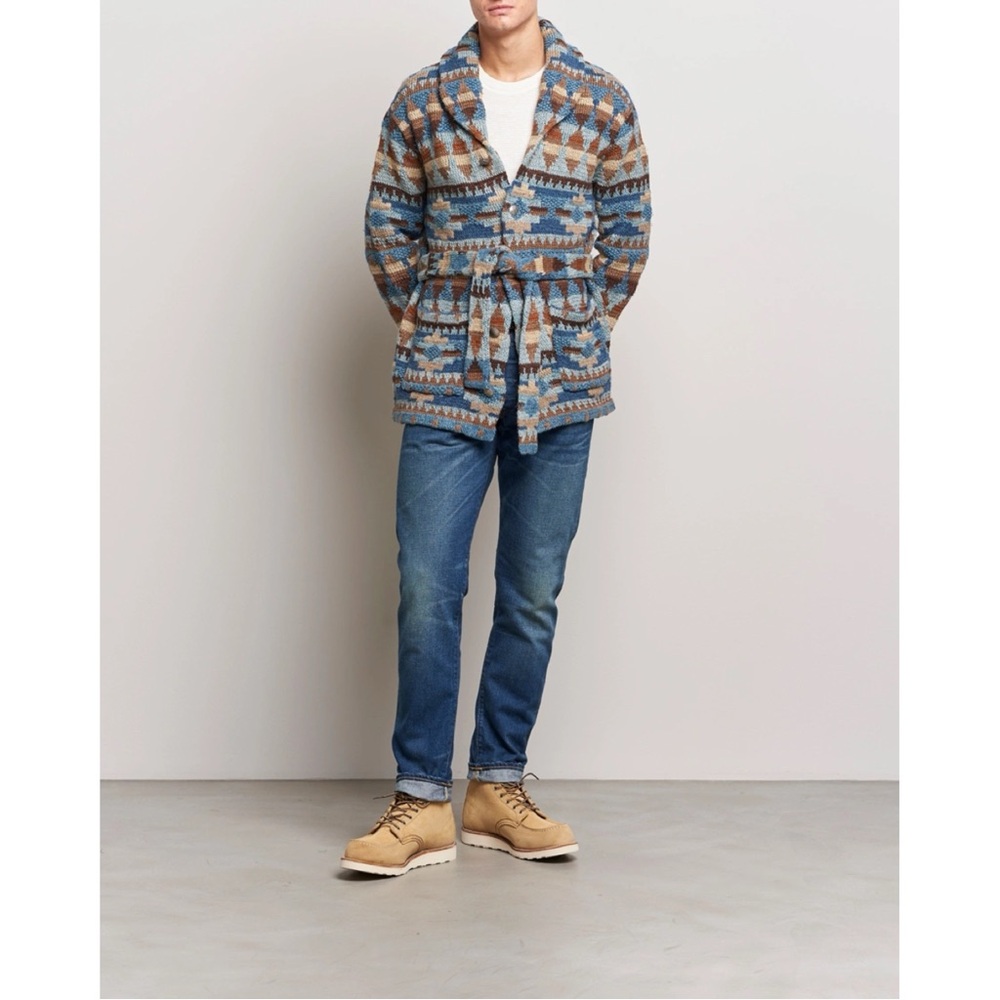 RRL Slim Narrow 5-Pocket Denim Grandfalls Wash